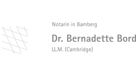 Notarin in Bamberg - Dr. Bernadette Bord
